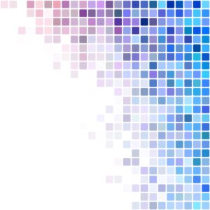 different colored tiles in a matrix design